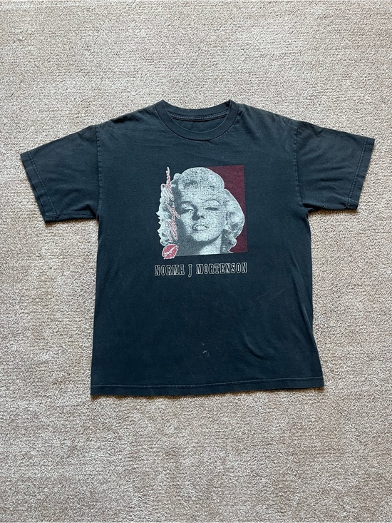 American Vintage Other - VTG 90’s Marlyn Monroe Faded Black Tee